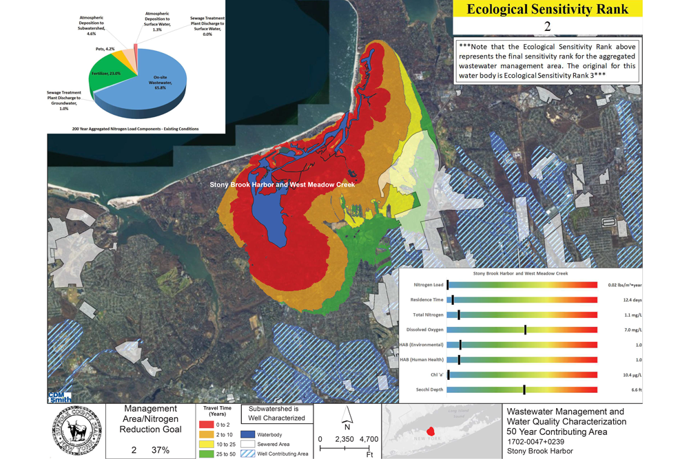 Stony Brook Harbor Map